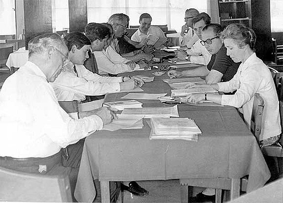 GIA working session, 1979 GIA working session, 1979